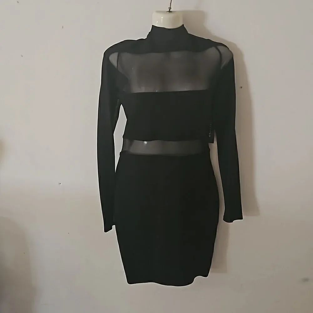 Marciano Women's Citana Bandage Mini Dress Size Small Black